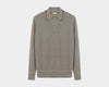 Ecru/Brown Riviera 3 Button Polo