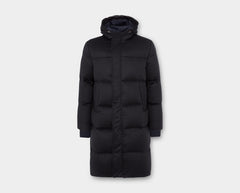 Cashmere Quilted Long Parka