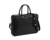 Small Mount Street Laptop Bag - Black Saffiano