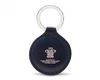 Ettinger Round Key Fob in Marine Blue