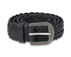 Braided Belt - Pitch Black / Pewter