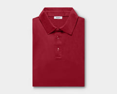 Cardinale Red Egyptian Cotton Polo Shirt