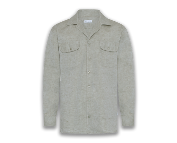 Buy Lucky Brand Men's Grant Linen Safari Shirt Online at desertcartINDIA