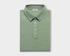 Jade Green Egyptian Cotton Polo Shirt