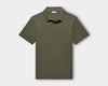 Sicilian Olive Sea Island Cotton Polo Shirt