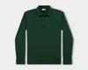 Racing Green Long Sleeve Polo Shirt