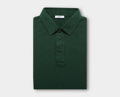 Racing Green Long Sleeve Polo Shirt