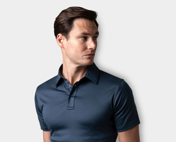 Invicta Gray Cotton Men Polo Shirt