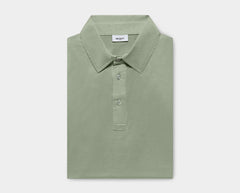 Tuscan Sage Sea Island Cotton Polo Shirt