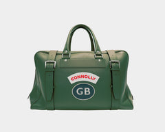 Green Sports Grip Bag with Badges