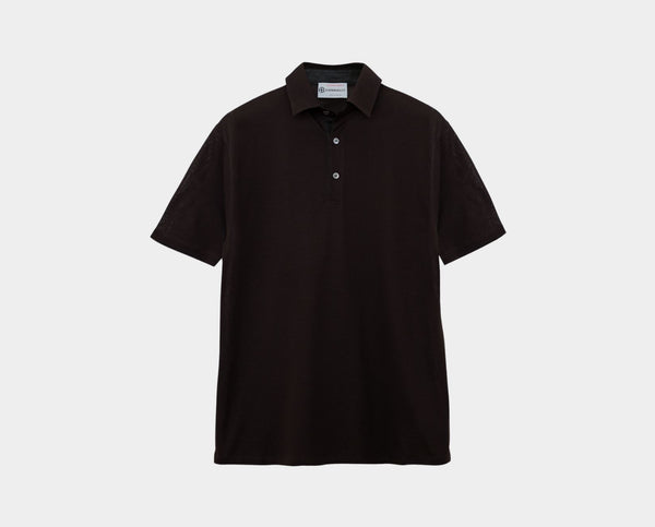 Dark Brown Polo Shirt | Connolly Clothing | Connolly Online ...