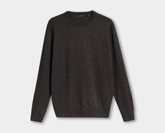 Merino Crewneck - Downtown Grey