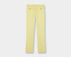 Duke Yellow Cotton Trousers