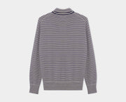 Navy/Ecru Riviera 3 Button Polo