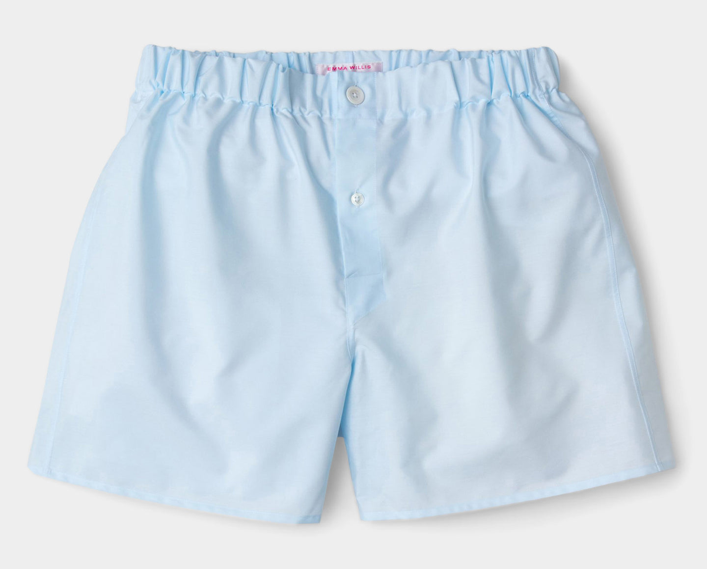 Ice Blue Superior Cotton Boxer Shorts - Slim Fit