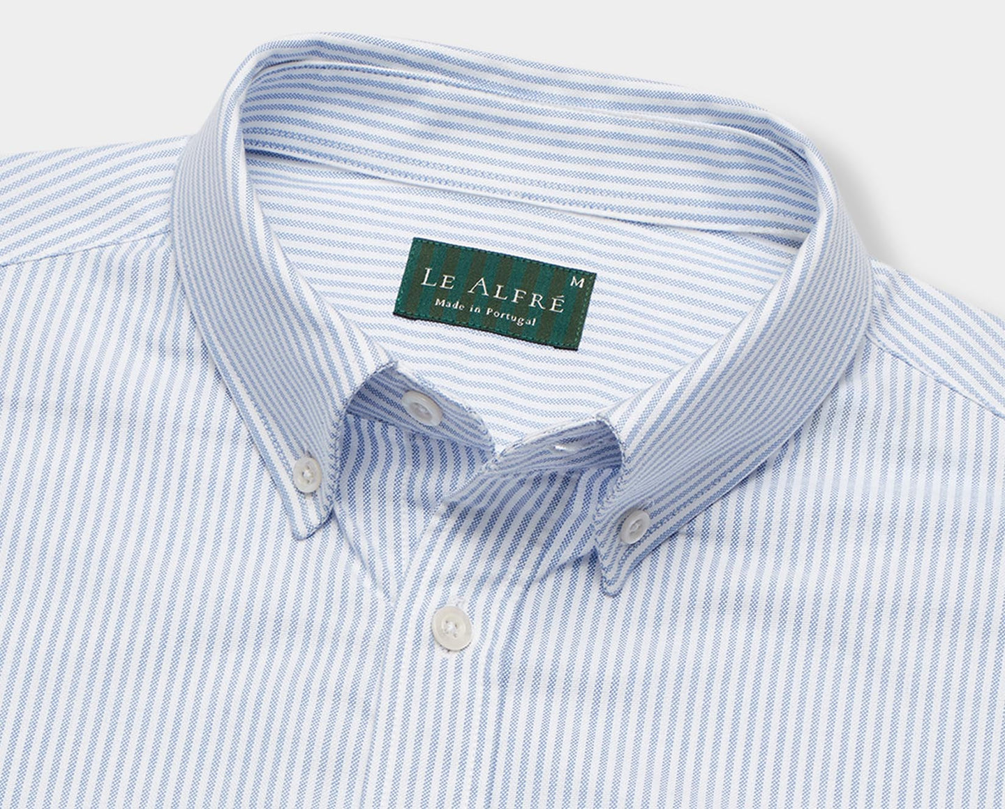 'Le Stripe' Oxford Shirt - Blue