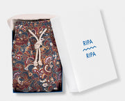Mediterraneo Rosso/Blu Swim Shorts