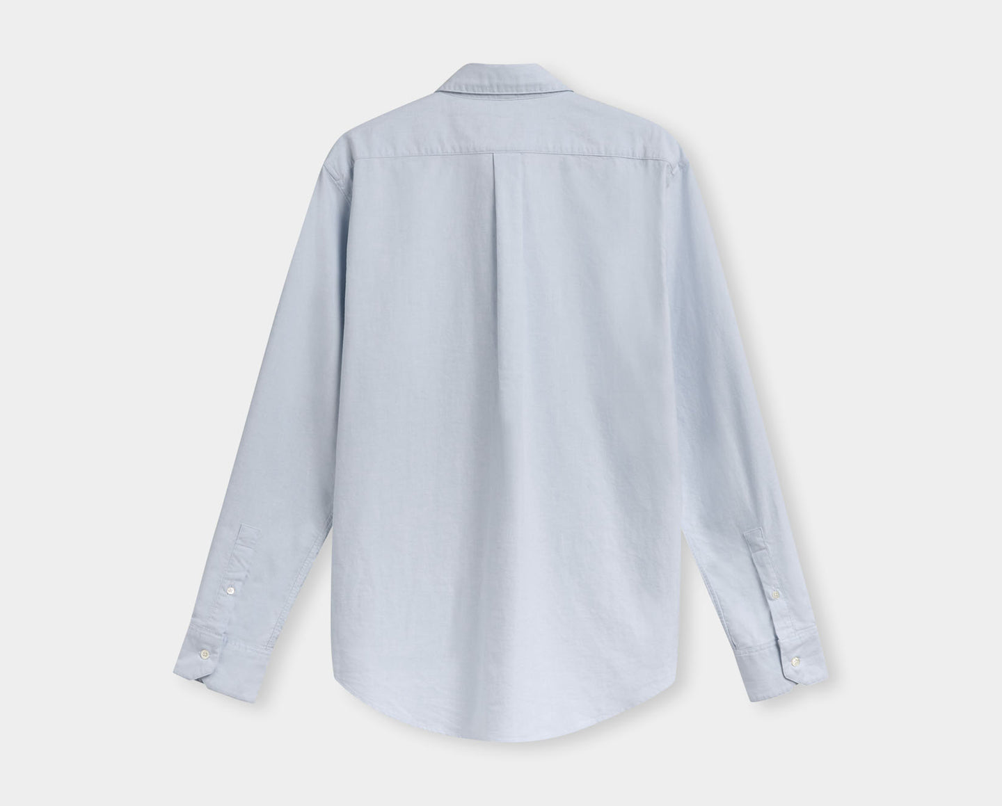 Cotton Oxford Shirt - Lake Blue