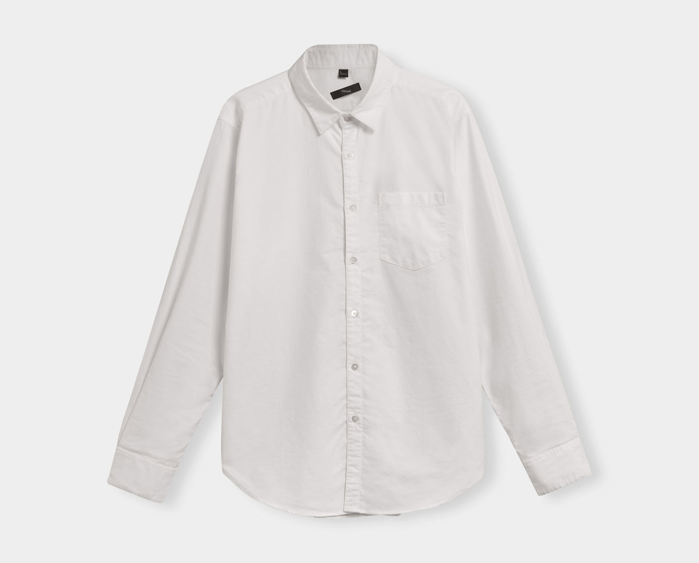 Cotton Oxford Shirt - White