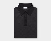 Pirate Black on Pitch Black Polo Shirt