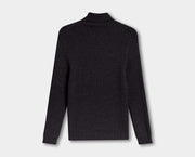 Merino Roll Neck - Downtown Grey