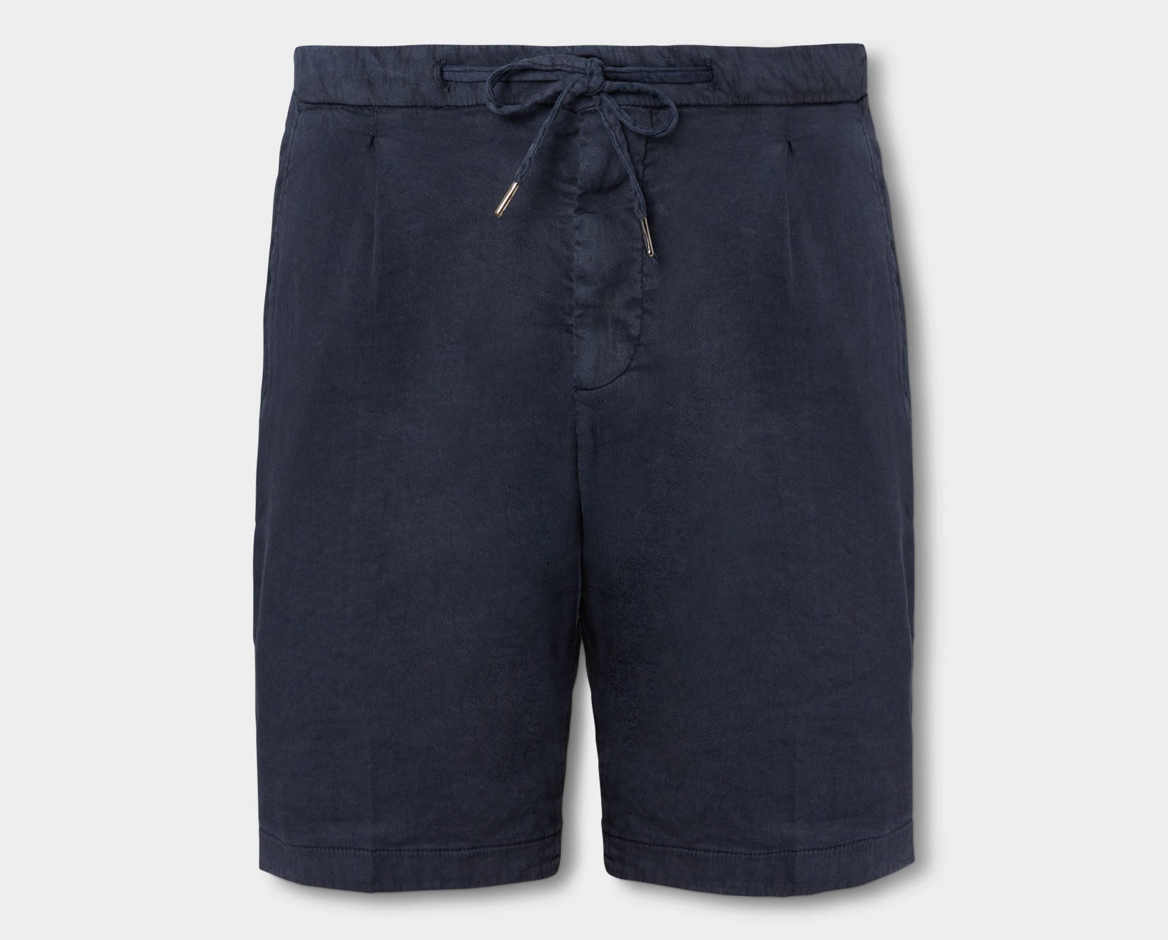 Men's Navy Linen Apparel & Accessories - Shorts | Thom Sweeney