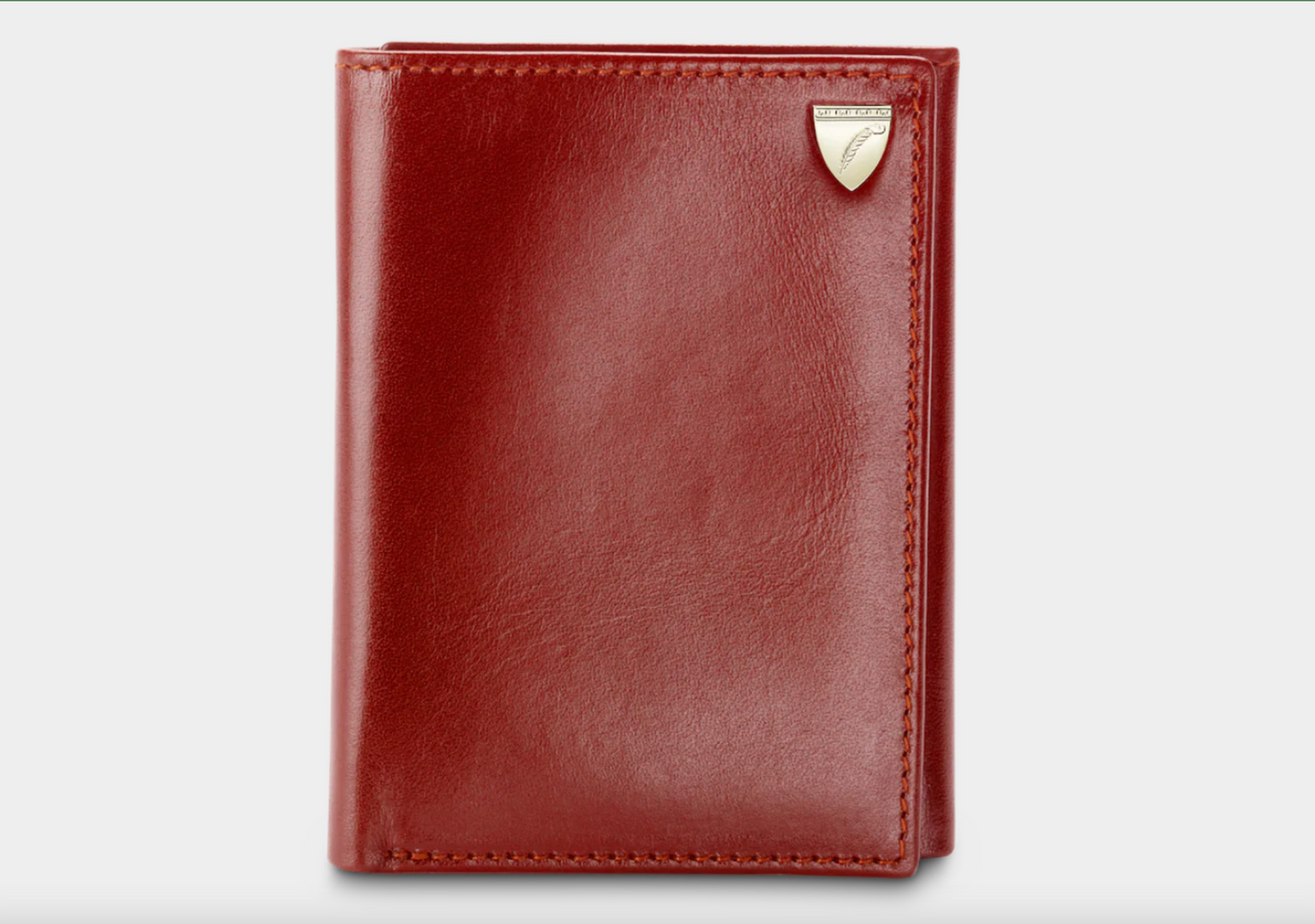 Trifold Wallet – Smooth Cognac