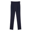 Aleks Navy Fresco Wool Trousers-Aleks-Kit Blake