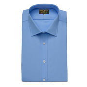 Azure Superior Cotton Shirt freeshipping - Emma Willis