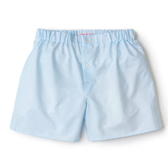Ice Blue Superior Cotton Boxer Shorts - Slim Fit