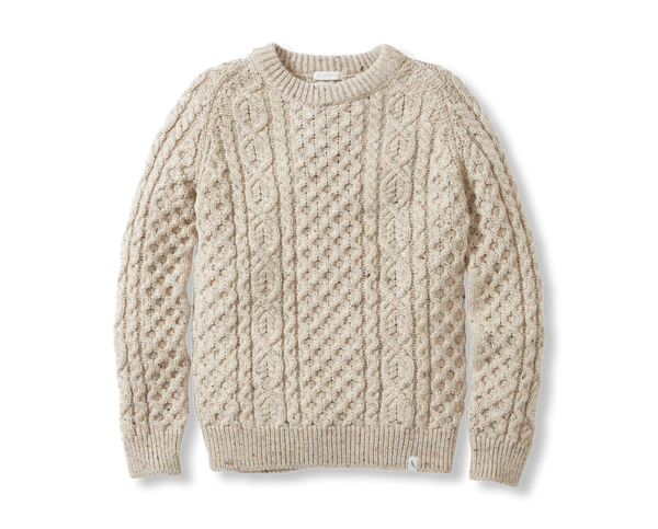 Men's Hudson Aran Knit – Skiddaw | Peregrine – Gentlemans Journal Shop