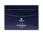 Flat Credit Card Case in Marine Blue