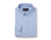 Blue Button Down Collar Tailored Fit Oxford Cotton Shirt