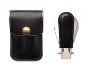 Ettinger Travel Shoehorn and Pouch in Black