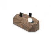 Triple Charging Dock – Walnut