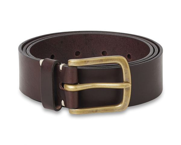 Men's Original Belt - Walnut Brown / Brass | Awling – Gentlemans ...