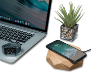 QI Wireless Charging Pad – Oak