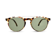 Pleat – Light Tortoise/Bottle Green