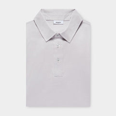 Carrara Grey Long Sleeve Polo Shirt
