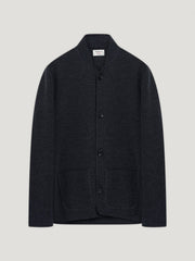 Anthracite Single Breasted Driving Jacket