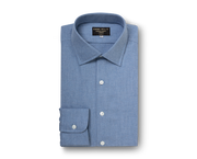 Brushed Cotton Shirt - Denim