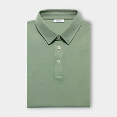 Jade Green Egyptian Cotton Polo Shirt