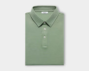 Jade Green Egyptian Cotton Polo Shirt