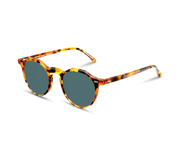 Lapel – Amber Tortoise/Bottle Green