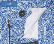 Short de bain - Reflets Enzo Bleu