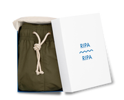Verde Oliva Swim Shorts