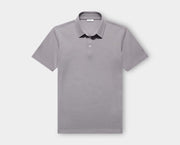 Sharkskin Grey Egyptian Cotton Polo Shirt