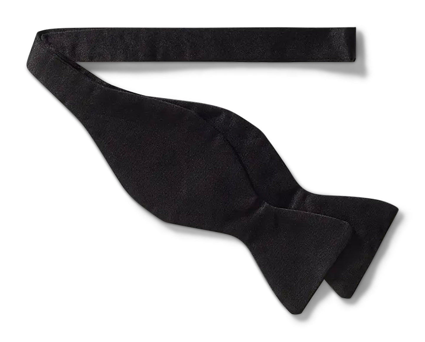 Silk Satin Classic Sized Self-Tie Bow Tie