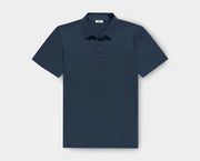 Slate Grey Egyptian Cotton Polo Shirt