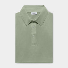 Tuscan Sage Sea Island Cotton Polo Shirt